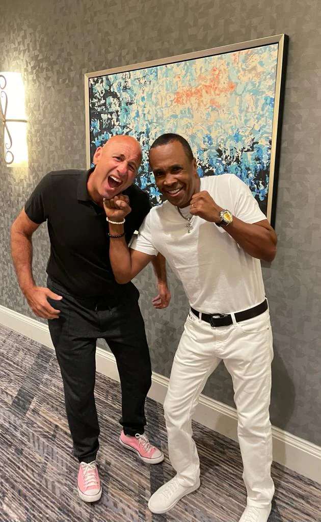 Sugar Ray Leonard, Backstage